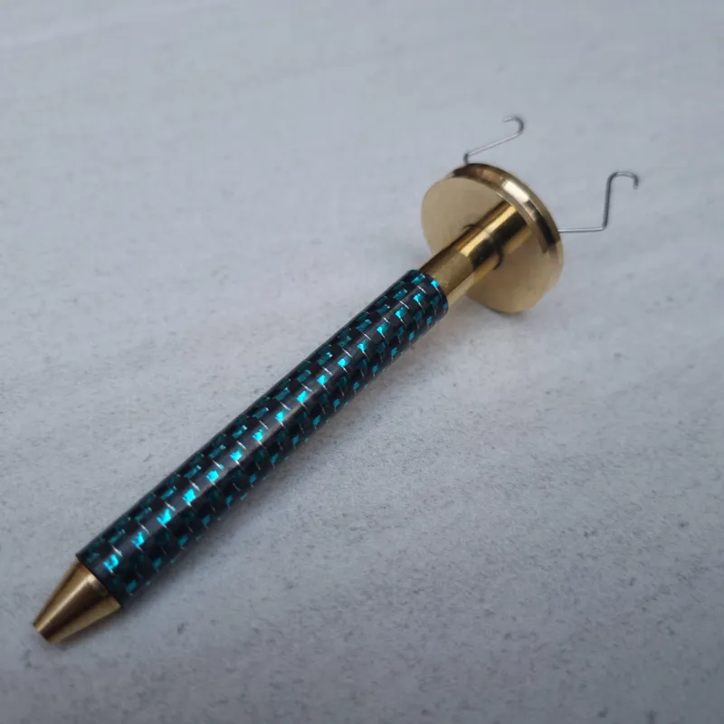 Dr.Slick JUMBO Carbon Fiber Handle Dubbing Twister with Half Hitch Tool-1